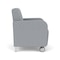 Lesro Siena Lounge Reception Guest Chair w/ Front Casters, 27 in W 29.5 in L 32.5 in H SN1101 - alternate 3